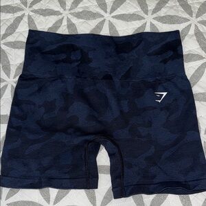 Women's Navy Camo Shorts